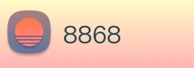 8868 logo